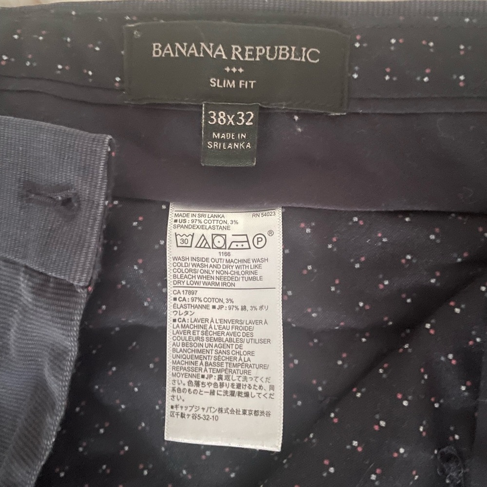 Banana republic navy pants